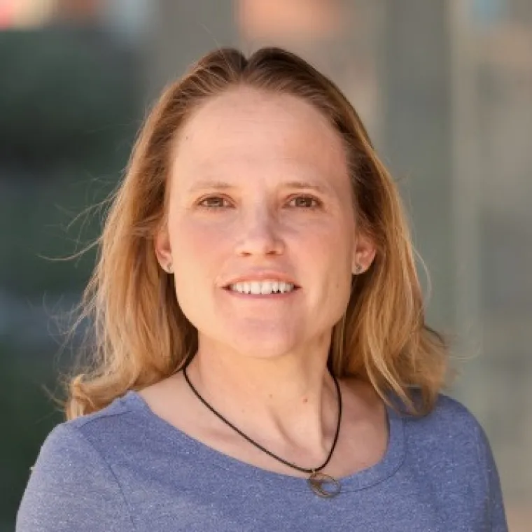 A headshot of Kathleen Prudic.