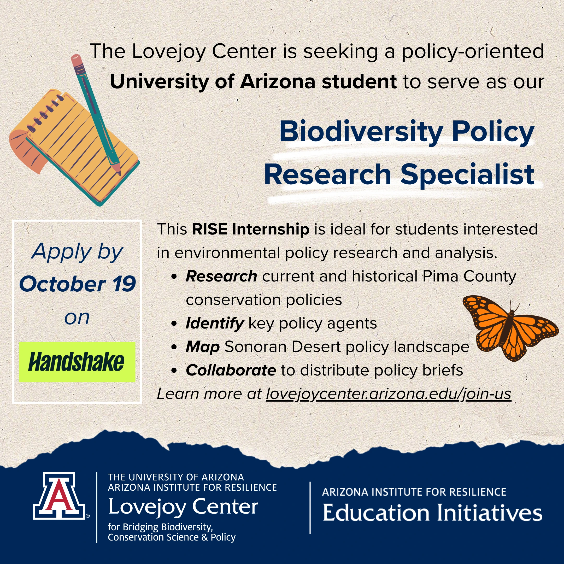 Summary of biodiversity policy job
